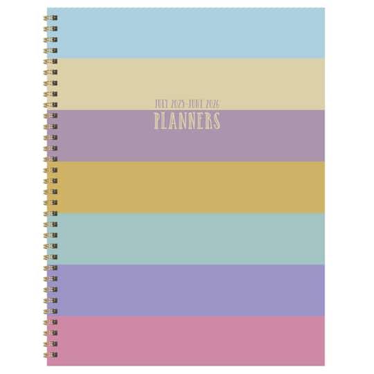 TF Publishing 2025-2026 Striped Down Large Weekly/Monthly Planner